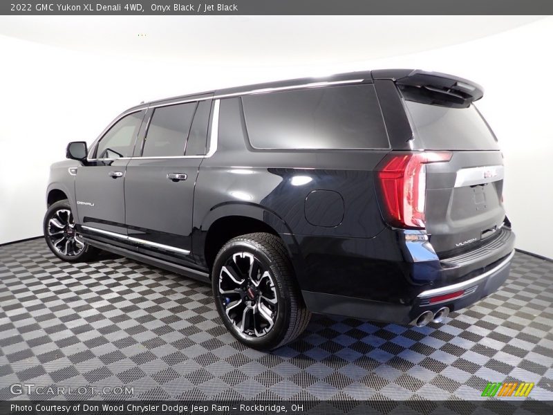 Onyx Black / Jet Black 2022 GMC Yukon XL Denali 4WD
