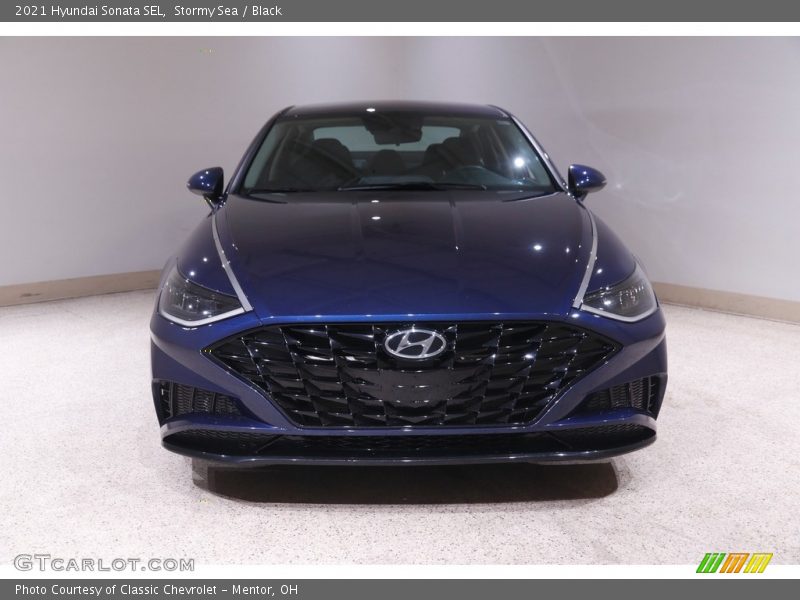 Stormy Sea / Black 2021 Hyundai Sonata SEL