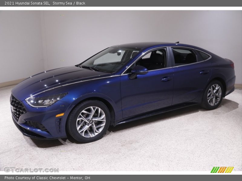 Stormy Sea / Black 2021 Hyundai Sonata SEL