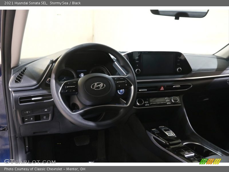 Stormy Sea / Black 2021 Hyundai Sonata SEL