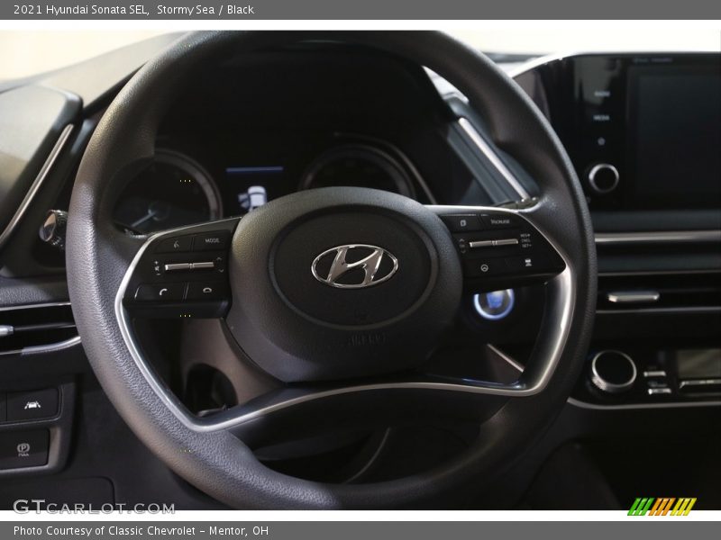 Stormy Sea / Black 2021 Hyundai Sonata SEL