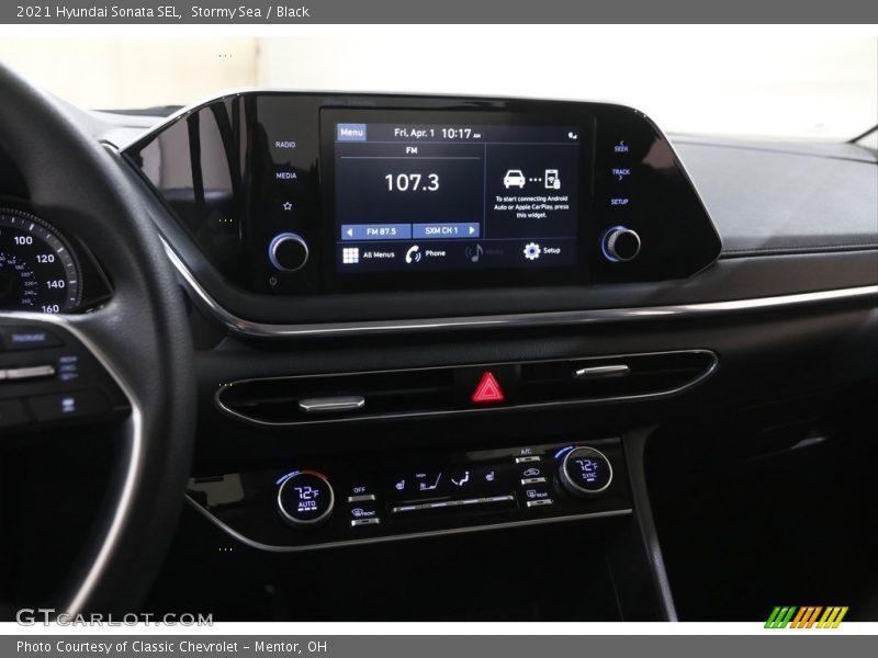 Stormy Sea / Black 2021 Hyundai Sonata SEL