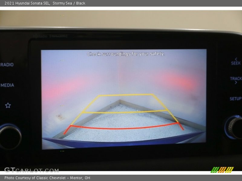 Stormy Sea / Black 2021 Hyundai Sonata SEL