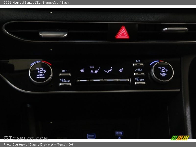 Stormy Sea / Black 2021 Hyundai Sonata SEL