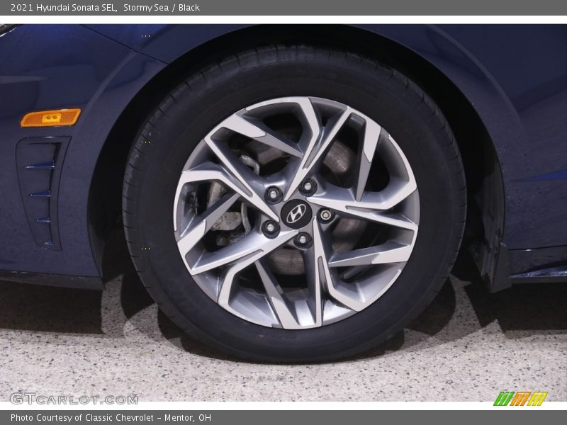Stormy Sea / Black 2021 Hyundai Sonata SEL