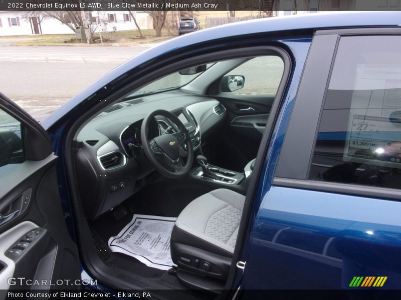 Blue Glow Metallic / Medium Ash Gray 2022 Chevrolet Equinox LS AWD