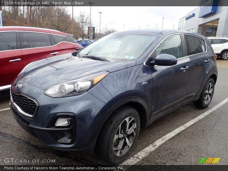 Pacific Blue / Black 2020 Kia Sportage LX AWD