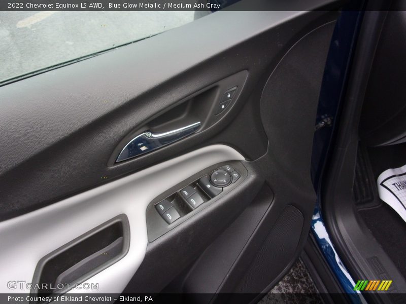 Blue Glow Metallic / Medium Ash Gray 2022 Chevrolet Equinox LS AWD