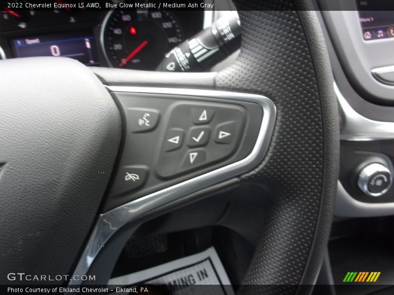 Blue Glow Metallic / Medium Ash Gray 2022 Chevrolet Equinox LS AWD