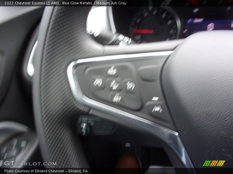 Blue Glow Metallic / Medium Ash Gray 2022 Chevrolet Equinox LS AWD