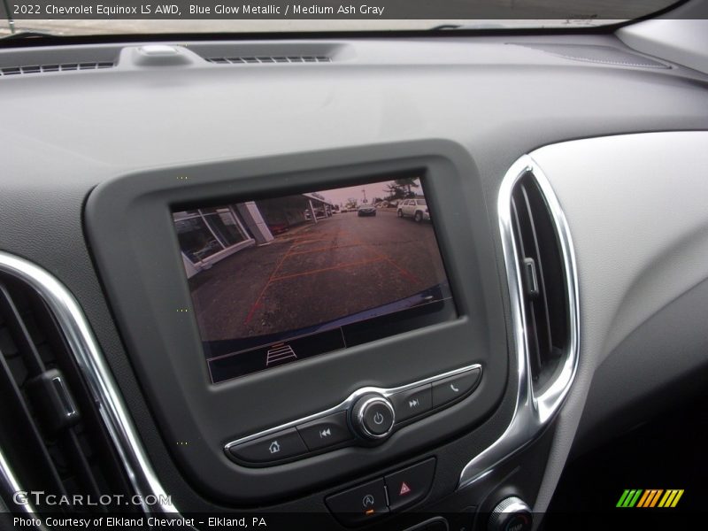 Blue Glow Metallic / Medium Ash Gray 2022 Chevrolet Equinox LS AWD
