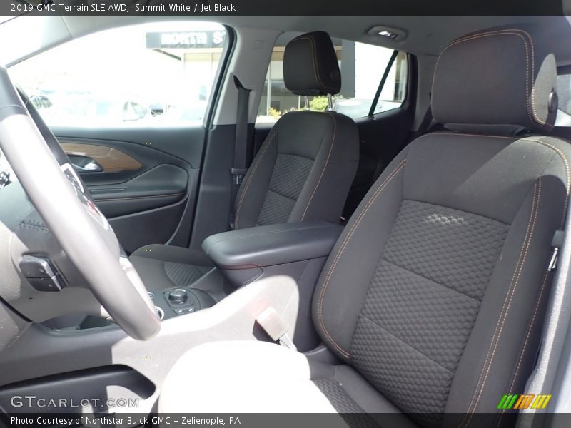 Summit White / Jet Black 2019 GMC Terrain SLE AWD