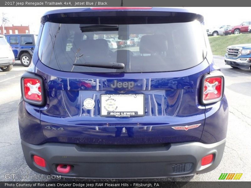 Jetset Blue / Black 2017 Jeep Renegade Trailhawk 4x4