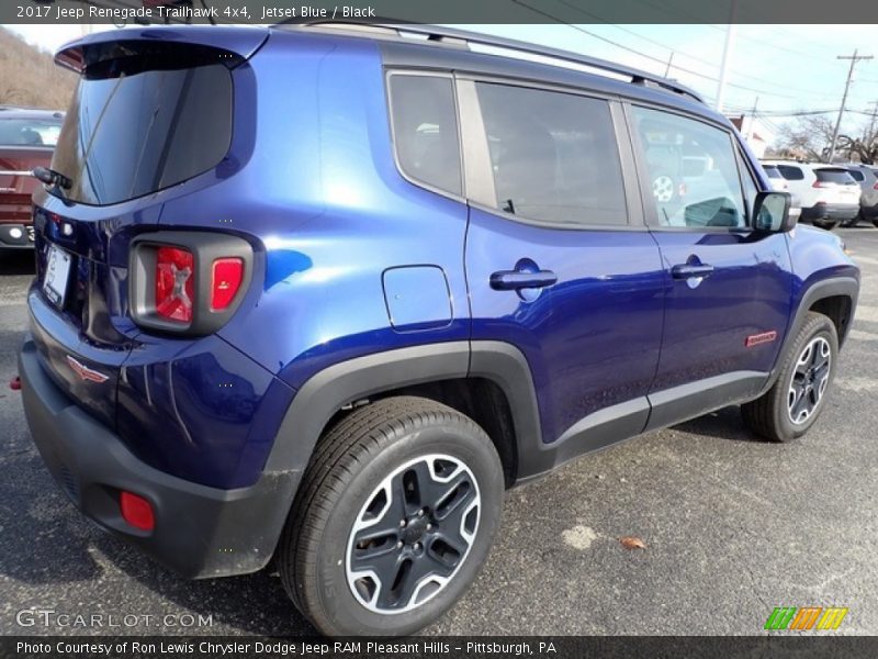 Jetset Blue / Black 2017 Jeep Renegade Trailhawk 4x4