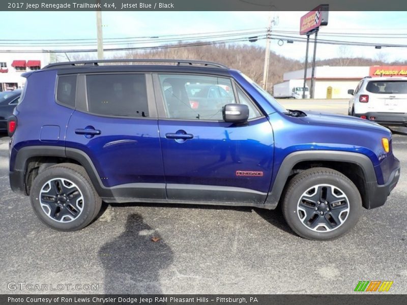 Jetset Blue / Black 2017 Jeep Renegade Trailhawk 4x4