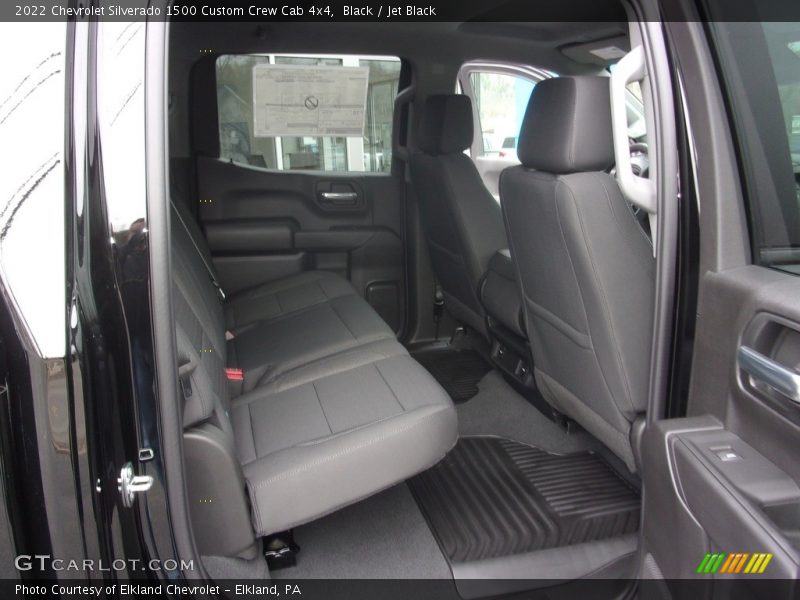 Rear Seat of 2022 Silverado 1500 Custom Crew Cab 4x4