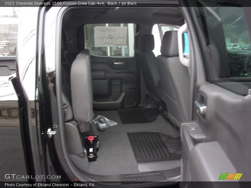 Rear Seat of 2022 Silverado 1500 Custom Crew Cab 4x4