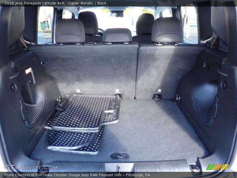 Glacier Metallic / Black 2018 Jeep Renegade Latitude 4x4