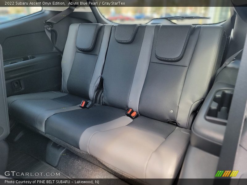 Rear Seat of 2022 Ascent Onyx Edition
