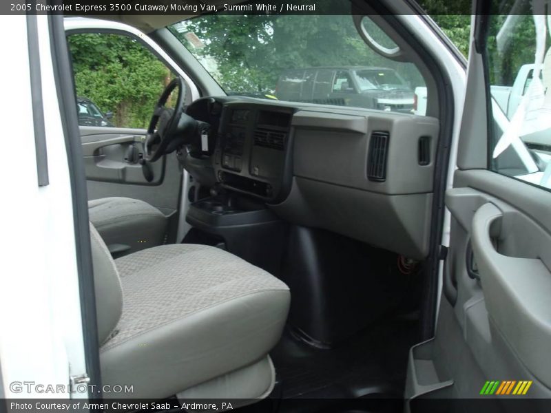 Summit White / Neutral 2005 Chevrolet Express 3500 Cutaway Moving Van