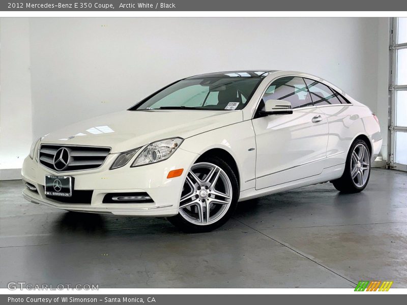 Front 3/4 View of 2012 E 350 Coupe