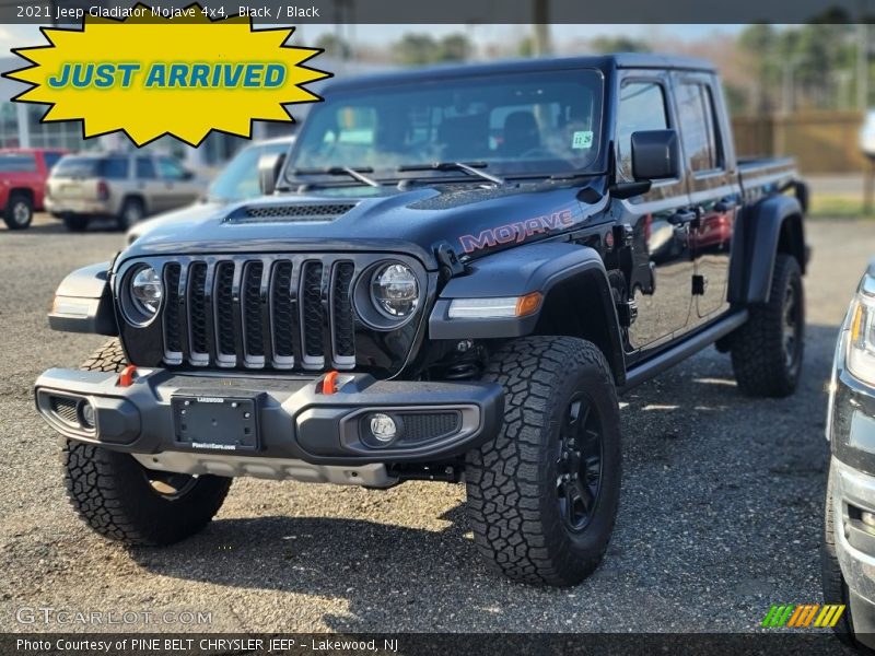 Black / Black 2021 Jeep Gladiator Mojave 4x4