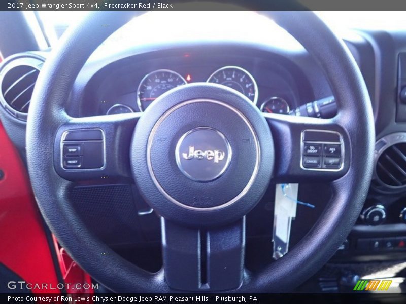 Firecracker Red / Black 2017 Jeep Wrangler Sport 4x4