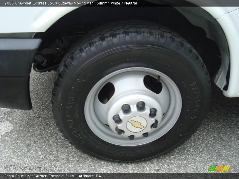 Summit White / Neutral 2005 Chevrolet Express 3500 Cutaway Moving Van