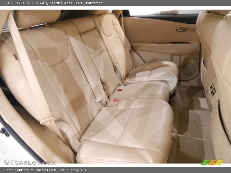 Starfire White Pearl / Parchment 2015 Lexus RX 350 AWD