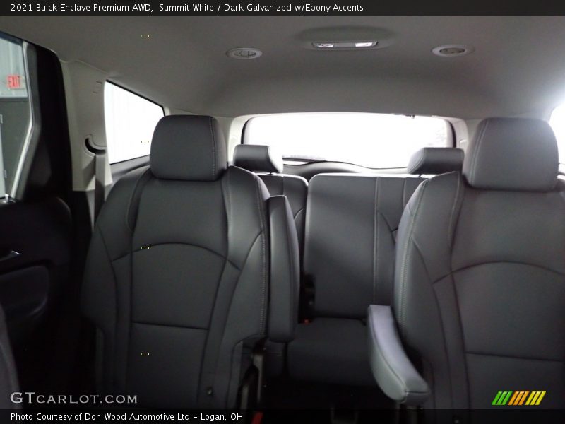 Summit White / Dark Galvanized w/Ebony Accents 2021 Buick Enclave Premium AWD