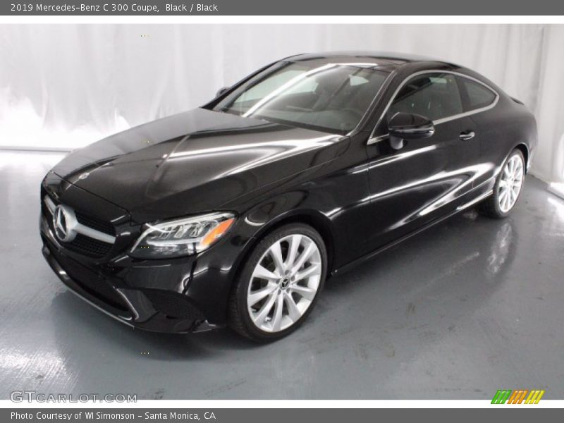 Black / Black 2019 Mercedes-Benz C 300 Coupe