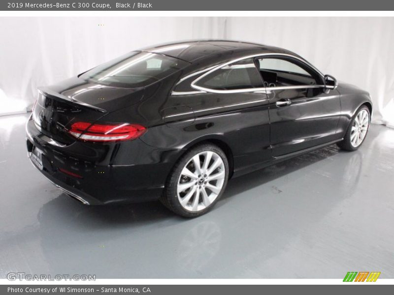 Black / Black 2019 Mercedes-Benz C 300 Coupe