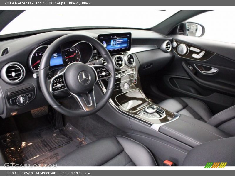 Black / Black 2019 Mercedes-Benz C 300 Coupe
