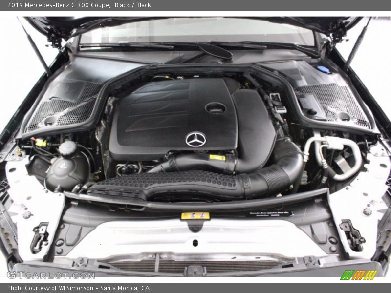 Black / Black 2019 Mercedes-Benz C 300 Coupe