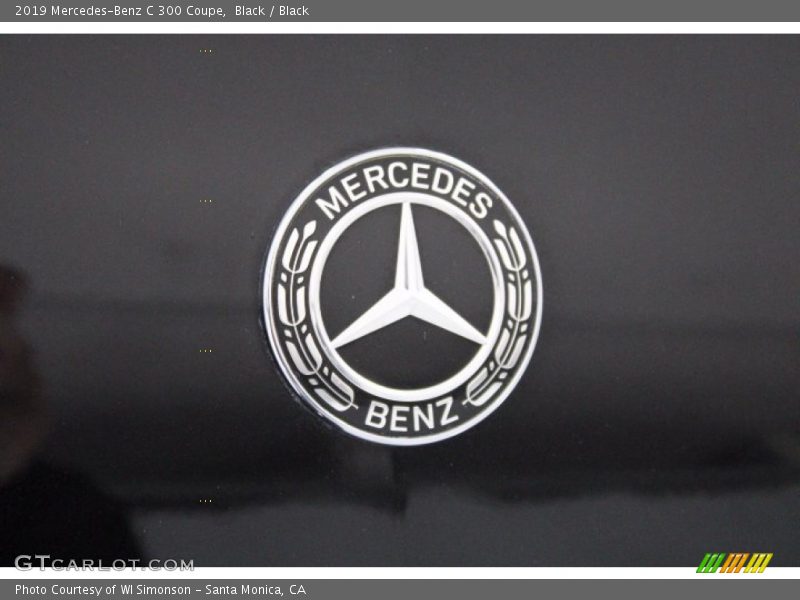 Black / Black 2019 Mercedes-Benz C 300 Coupe