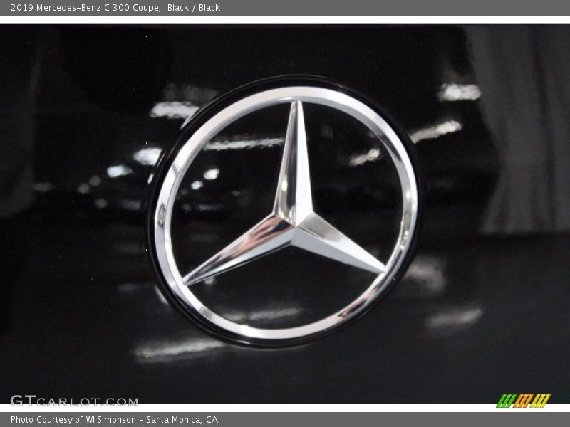Black / Black 2019 Mercedes-Benz C 300 Coupe