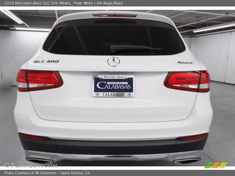 Polar White / Silk Beige/Black 2019 Mercedes-Benz GLC 300 4Matic