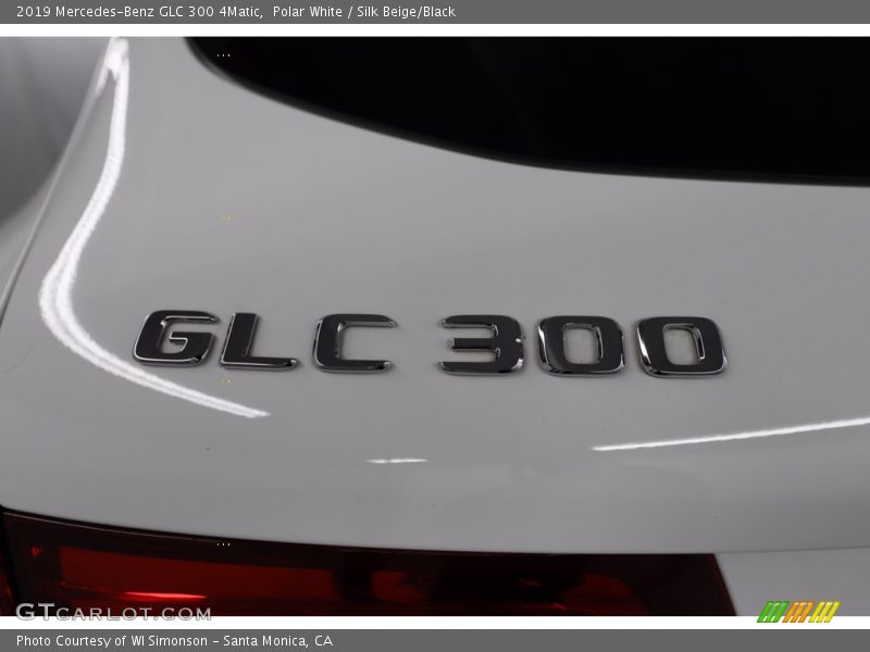 Polar White / Silk Beige/Black 2019 Mercedes-Benz GLC 300 4Matic