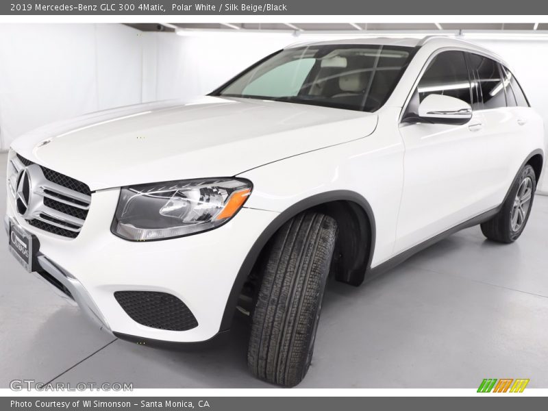 Polar White / Silk Beige/Black 2019 Mercedes-Benz GLC 300 4Matic