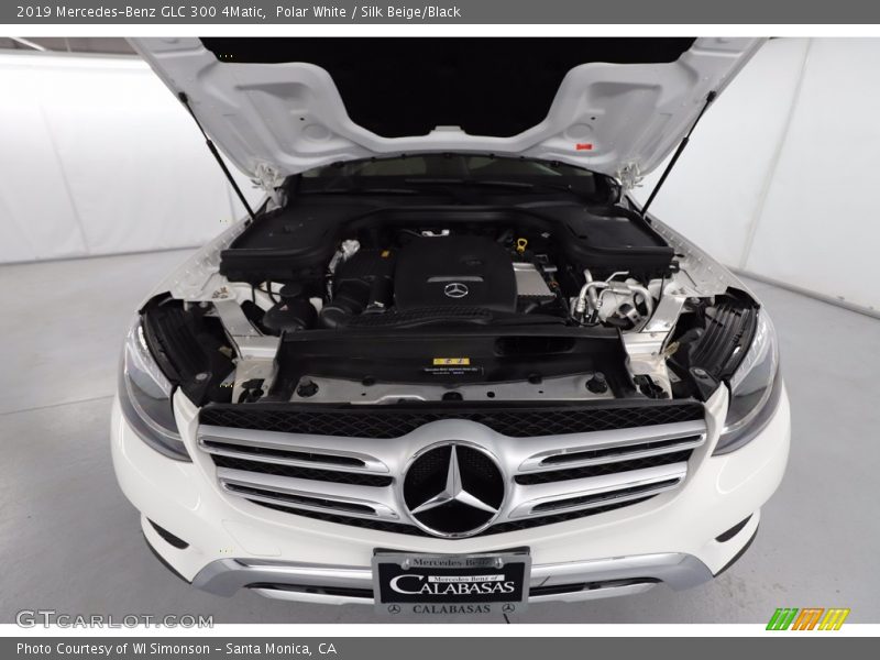 Polar White / Silk Beige/Black 2019 Mercedes-Benz GLC 300 4Matic
