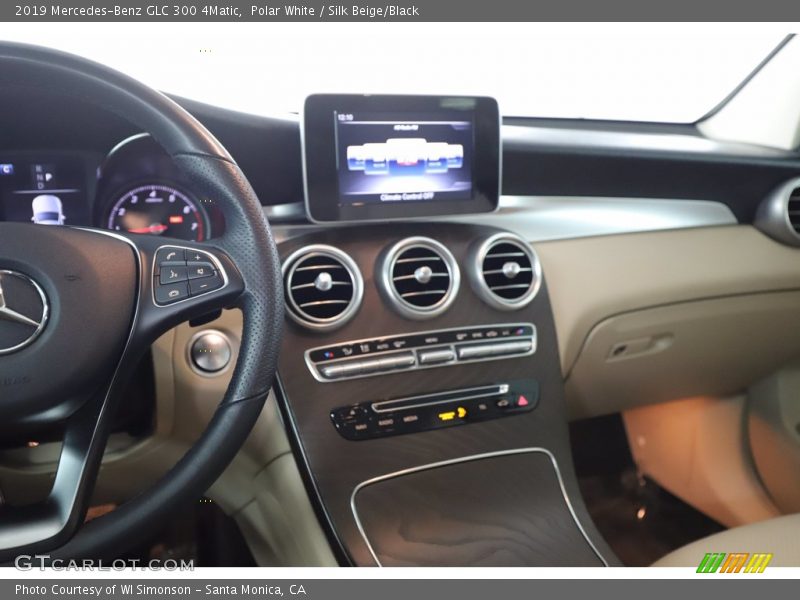 Polar White / Silk Beige/Black 2019 Mercedes-Benz GLC 300 4Matic