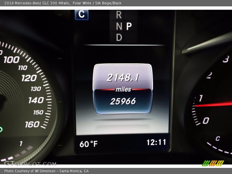 Polar White / Silk Beige/Black 2019 Mercedes-Benz GLC 300 4Matic