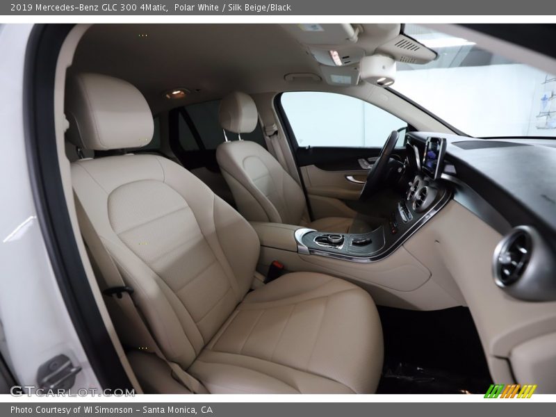 Polar White / Silk Beige/Black 2019 Mercedes-Benz GLC 300 4Matic