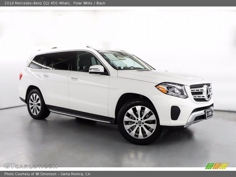 Polar White / Black 2019 Mercedes-Benz GLS 450 4Matic