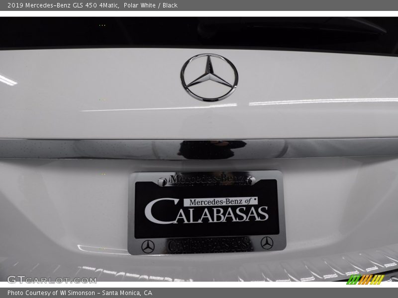 Polar White / Black 2019 Mercedes-Benz GLS 450 4Matic