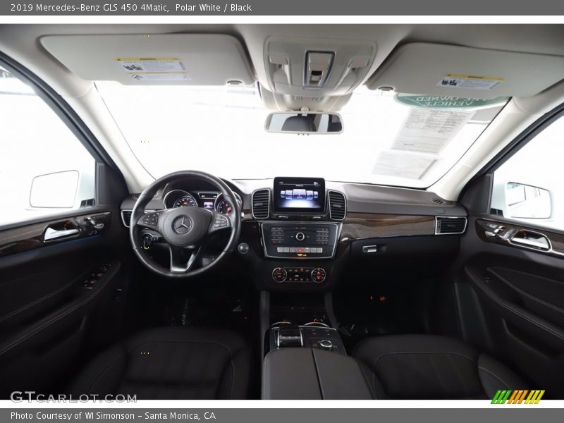 Polar White / Black 2019 Mercedes-Benz GLS 450 4Matic