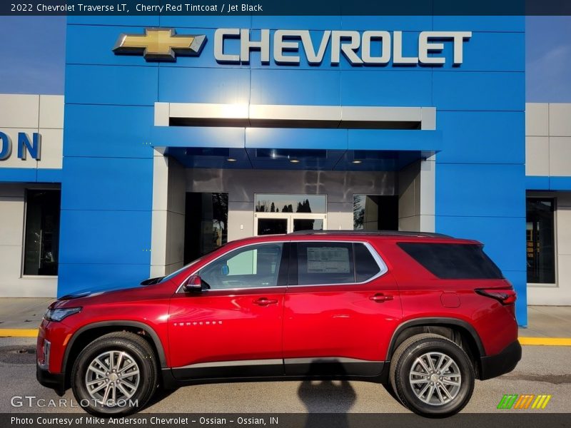  2022 Traverse LT Cherry Red Tintcoat