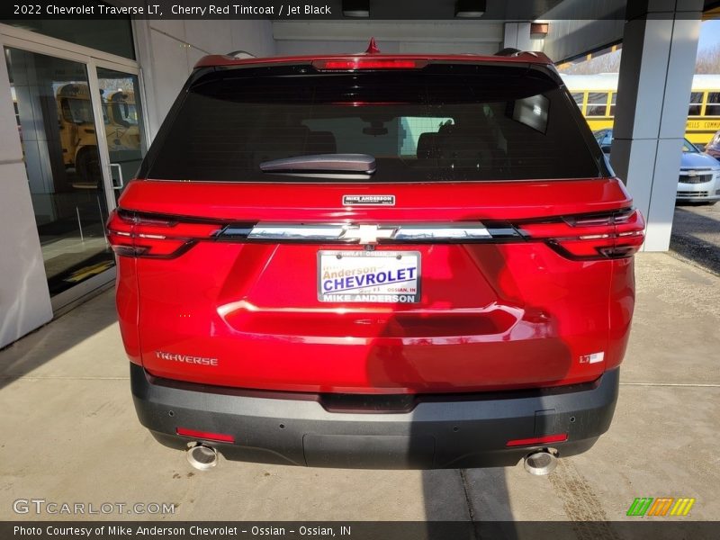 Cherry Red Tintcoat / Jet Black 2022 Chevrolet Traverse LT