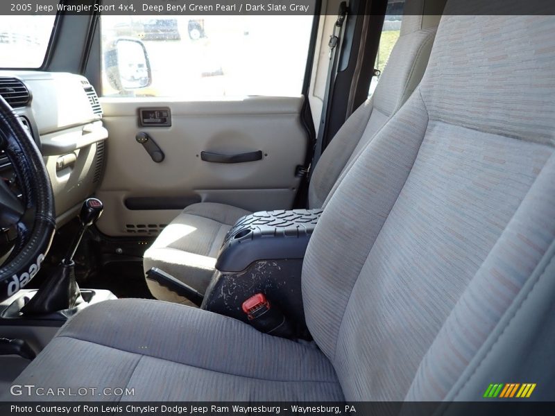 Deep Beryl Green Pearl / Dark Slate Gray 2005 Jeep Wrangler Sport 4x4