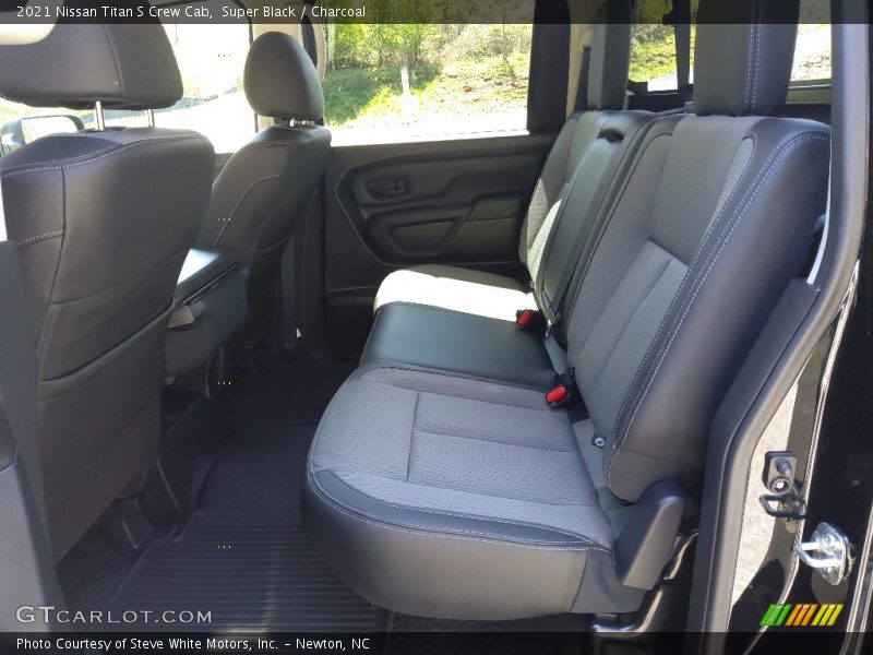 Rear Seat of 2021 Titan S Crew Cab